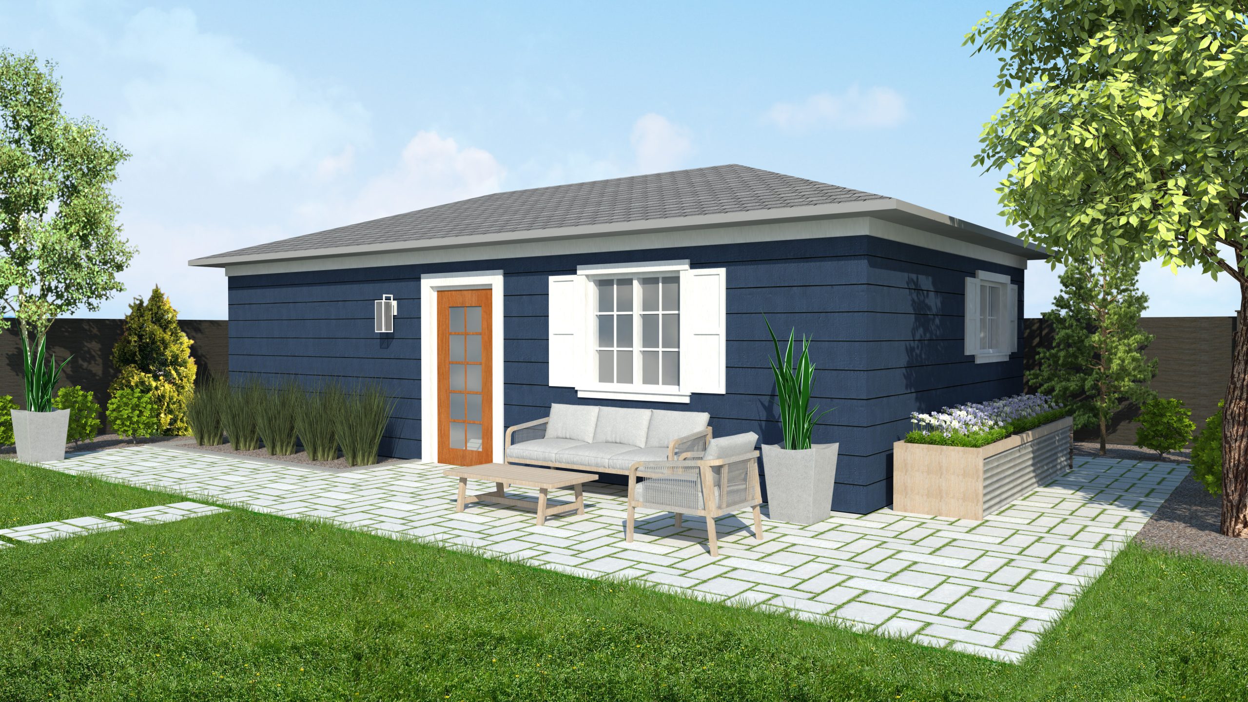 1BEDROOM-SCENE-1-BLUE-WOOD-SIDING-scaled